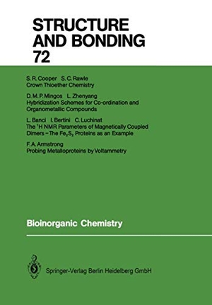 Bioinorganic Chemistry. Springer Berlin Heidelberg, 2013.