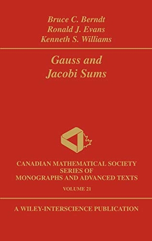 Berndt / Evans et al. Gauss and Jacobi Sums, vol 21. John Wiley & Sons, 1998.