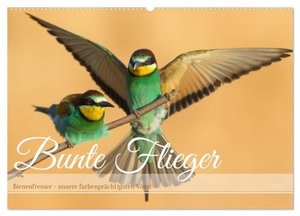 Bauer, Frederic. Bunte Flieger (Wandkalender 2025 DIN A2 quer), CALVENDO Monatskalender - Farbenprächtige Vögel in unterschiedlichen Szenen. Calvendo, 2024.