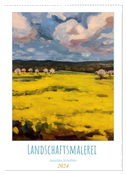 Landschaftsmalerei (Wandkalender 2024 DIN A2 hoch), CALVENDO Monatskalender