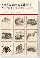 araña, cisne, caballo