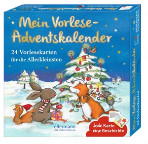 Mein Vorlese-Adventskalender - 24 Vorlesekarten für die Allerkleinsten. ellermann, 2017.