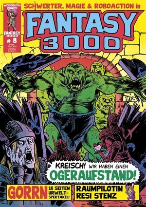 Kurio, Levin / Butzbach, Andreas et al. Fantasy 3000 Band 8 - Ogeraufstand!. Levin Kurio Verlag, 2026.