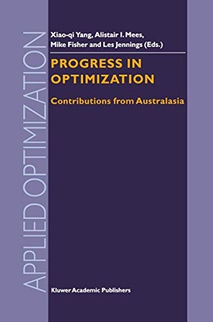 Xiao-Qi Yang / Les Jennings et al (Hrsg.). Progress in Optimization - Contributions from Australasia. Springer US, 2011.