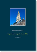 Registre des bourgeois d'Arras BB53 - 1711-1731