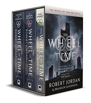 Jordan, Robert. The Wheel of Time Box Set 5 - Books 13, 14 & prequel (Towers of Midnight, A Memory of Light, New Spring). , 2022.
