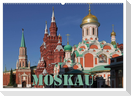Moskau (Wandkalender 2024 DIN A2 quer), CALVENDO Monatskalender
