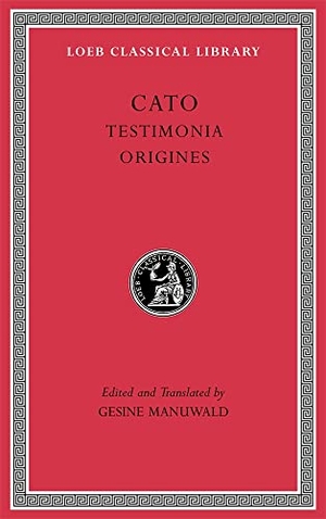 Cato. Testimonia. Origines. Harvard University Press, 2023.