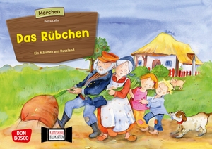 Das Rübchen. Kamishibai Bildkartenset - Entdecken - Erzählen - Begreifen: Märchen. Mit Textvorlage.Grimms Märchen als Bildergeschichte zur Sprachförderung. Für Kita, Schule &Zuhause. Don Bosco Medien GmbH, 2021.