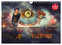 Steampunks (Wandkalender 2024 DIN A4 quer), CALVENDO Monatskalender