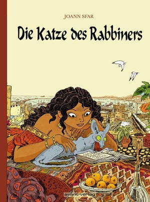 Sfar, Joann. Die Katze des Rabbiners Sammelband 1. avant-Verlag, Berlin, 2014.