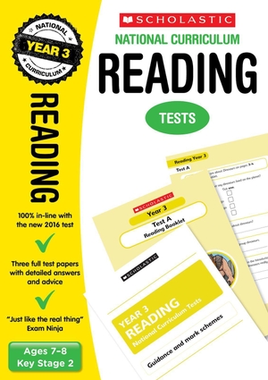 Casey, Catherine. Reading Test - Year 3. Scholastic, 2015.