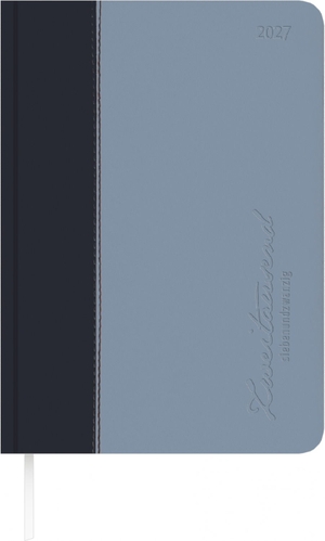 Neumann Verlage GmbH & Co KG (Hrsg.). Buchkalender Premium Air blau-azur A5 2027 - Tagesplaner A5 (15x21 cm) mit 1 Tag pro Seite, Tucson-Einband, Monatsregister, Zeiteinteilung 7-22 Uhr & Notizbereich für Arbeit & Studium. Neumann Verlage GmbH & Co, 2026.
