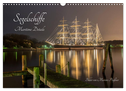 Segelschiffe - Maritime Details (Wandkalender 2024 DIN A3 quer), CALVENDO Monatskalender