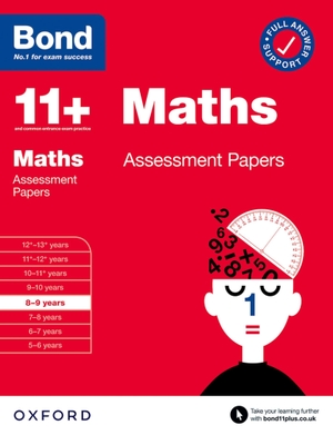 Baines, Andrew. Bond 11+ Maths Assessment Papers 8-9 years (for GL Assessment & other 11 plus exams). Oxford University Press, 2021.