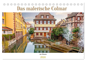 Das malerische Colmar im Elsass (Tischkalender 2024 DIN A5 quer), CALVENDO Monatskalender
