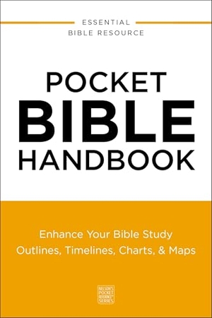 Nelson, Thomas. Pocket Bible Handbook - Enhance Your Bible Study---Outlines, Timelines, Charts, and   Maps. Thomas Nelson Publishers, 2026.