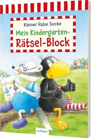 Der kleine Rabe Socke: Mein Kindergarten-Rätsel-Block - Rätseln, Vergleichen, logisches Denken lernen ab 4. Esslinger Verlag, 2025.