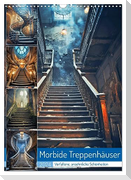 Morbide Treppenhäuser (Wandkalender 2024 DIN A3 hoch), CALVENDO Monatskalender