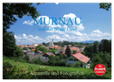 Murnau und das Blaue Land - Aquarelle und Fotografien (Wandkalender 2024 DIN A2 quer), CALVENDO Monatskalender