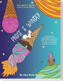Praise & Wonder - Single-sided Inspirational Coloring Book with Scripture for Kids, Teens, and Adults, 40+ Unique Colorable Illustrations