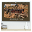 Modellbahn Gut Eversum (hochwertiger Premium Wandkalender 2024 DIN A2 quer), Kunstdruck in Hochglanz