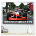 Formelrennwagen am Berg (hochwertiger Premium Wandkalender 2025 DIN A2 quer), Kunstdruck in Hochglanz