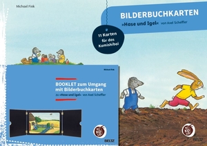 Fink, Michael. Bilderbuchkarten 'Hase und Igel' von Axel Scheffler - 11 Karten für das Kamishibai mit Booklet. Beltz Verlagsgruppe, 2024.