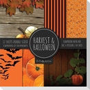 Harvest & Halloween Scrapbook Paper Pad 8x8 Scrapbooking Kit for Papercrafts, Cardmaking, Printmaking, DIY Crafts, Orange Holiday Themed, Designs, Borders, Backgrounds, Patterns