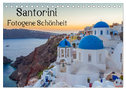 Santorini - Fotogene Schönheit (Tischkalender 2024 DIN A5 quer), CALVENDO Monatskalender