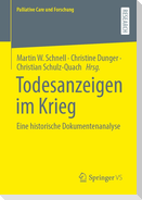 Todesanzeigen im Krieg
