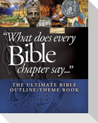 What Does Every Bible Chapter Say . . .