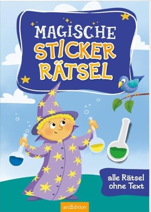 Magische Sticker-Rätsel - Alle Rätsel ohne Text. Ars Edition GmbH, 2024.