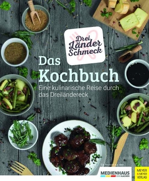 Dreiländerschmeck. Dreiländerschmeck - Das Kochbuch - Eine kulinarische Reise durch das Dreiländereck. Meyer + Meyer Fachverlag, 2020.