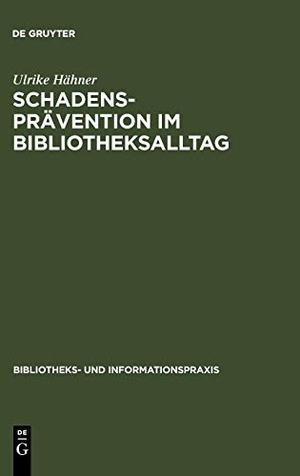 Hähner, Ulrike. Schadensprävention im Bibliotheksalltag. De Gruyter Saur, 2005.