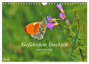 Gefährdete Insekten - unsere Nützlinge (Wandkalender 2025 DIN A4 quer), CALVENDO Monatskalender