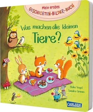 Grimm, Sandra. Mein erstes Geschichten-Bilder-Buch: Was machen die kleinen Tiere?. Carlsen Verlag GmbH, 2024.