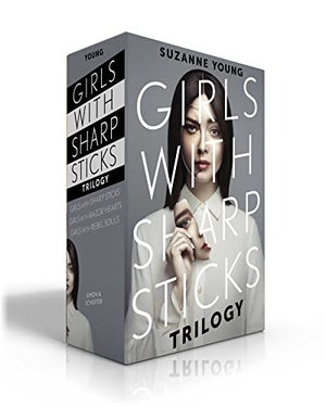 Young, Suzanne. Girls with Sharp Sticks Trilogy (Boxed Set) - Girls with Sharp Sticks; Girls with Razor Hearts; Girls with Rebel Souls. Simon & Schuster Books for Young Readers, 2022.