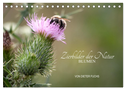 Zierbilder der Natur BLUMEN (Tischkalender 2024 DIN A5 quer), CALVENDO Monatskalender