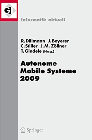 Dillmann, Rüdiger / Jürgen Beyerer et al (Hrsg.). Autonome Mobile Systeme 2009 - 21. Fachgespräch Karlsruhe, 3./4. Dezember 2009. Springer Berlin Heidelberg, 2009.
