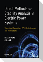 Stability Analysis Electric Power