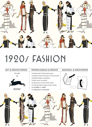Roojen, Pepin van. 1920s Fashion - Gift & Creative Paper Book Vol. 93. Pepin Press B.V., 2019.