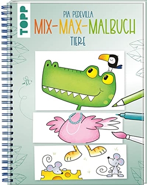 Pedevilla, Pia. Mix-Max-Malbuch Tiere - Lustige Kombinationen für Kinder ab 5 Jahren. frechverlag GmbH, 2023.