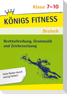 Rechtschreibung, Grammatik und Zeichensetzung. Deutsch Klasse 7-10.