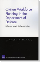 Civilian Workforce Planning in the Department of Defense