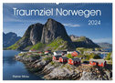 Traumziel Norwegen 2024 (Wandkalender 2024 DIN A2 quer), CALVENDO Monatskalender