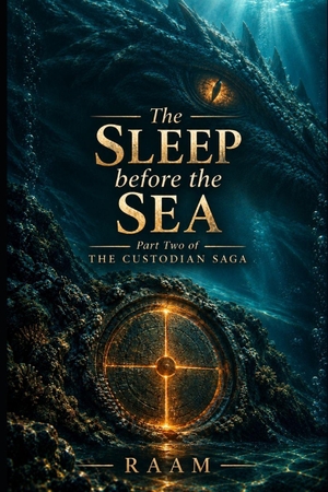 Raam. THE SLEEP BEFORE THE SLEEP - Part three of THE CUSTODIAN SAGA. Independently published, 2026.