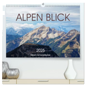 Alpen Blick (hochwertiger Premium Wandkalender 2025 DIN A2 quer), Kunstdruck in Hochglanz