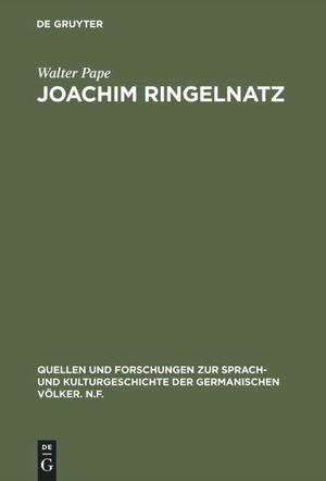 Pape, Walter. Joachim Ringelnatz - Parodie und Sel