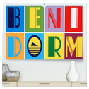 Benidorm (hochwertiger Premium Wandkalender 2025 DIN A2 quer), Kunstdruck in Hochglanz